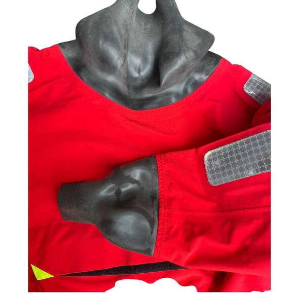 Men's L Ægir Race Light Smock 2.0 Helly Hansen Tech Professional Sailing | RED - Picture 4 of 16